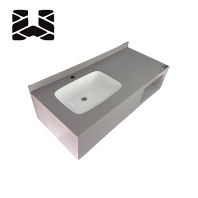 새로운 욕실 슬레이트 조리대