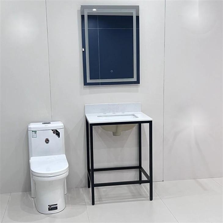 Floor Standing Ariston Quartz Stone Bathroom Vanity